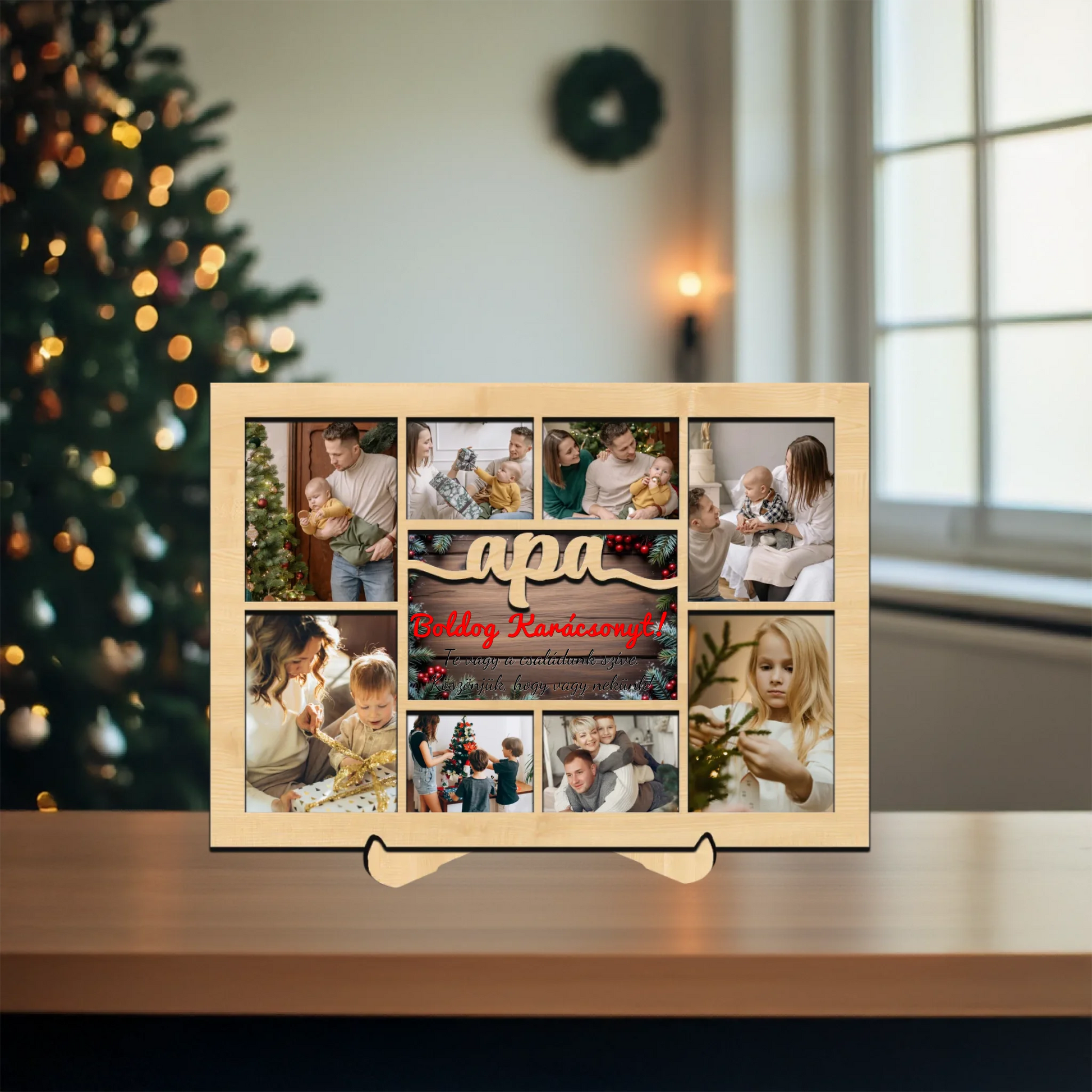 Karácsonyi asztali dísz