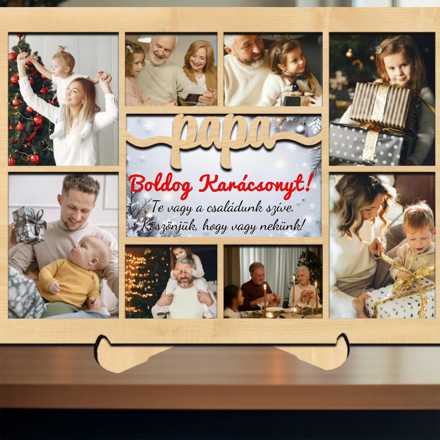 Karácsonyi asztali dísz