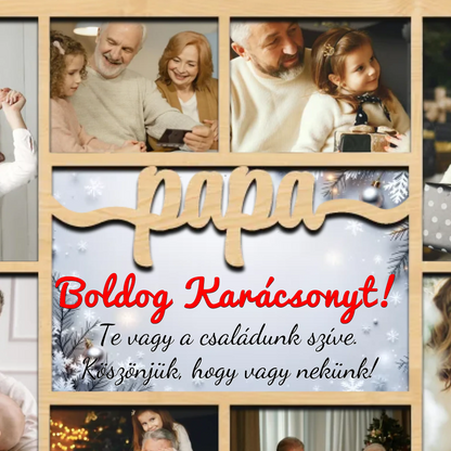 Karácsonyi asztali dísz